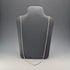 British vintage sterling silver twisted chain necklace 90cm 22.3g Milor